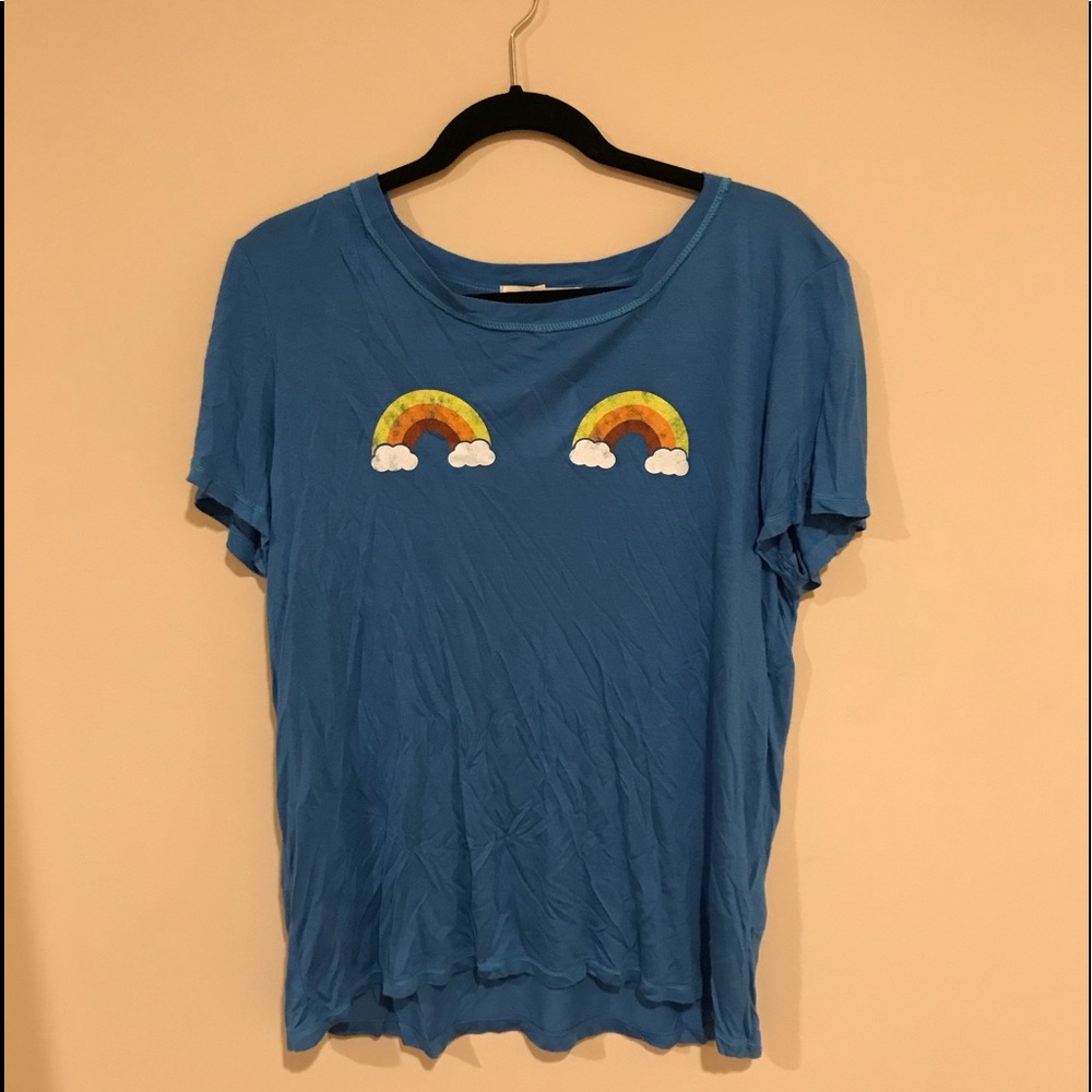 URBAN OUTFITTERS RAINBOW SHIRT